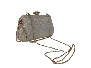 Златна официална чанта - Melini