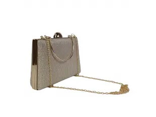 Златна официална чанта - Monai