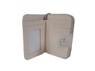 Бежово дамско портмоне - Linai