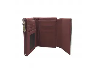 Бордово дамско портмоне - Ksenia