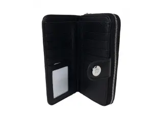 Черно дамско портмоне - Holika