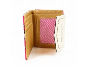 Цикламено малко портмоне - Garden