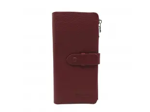 Бордово дамско портмоне - Amiren