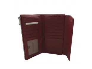 Бордово дамско портмоне - Kaisi