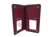 Бордово дамско портмоне - Kasinan