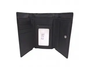 Черно дамско портмоне - Kisan