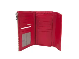 Червено дамско портмоне - Kaisi