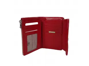 Червено дамско портмоне - Lanisa