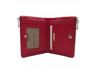 Червено дамско портмоне - Matian
