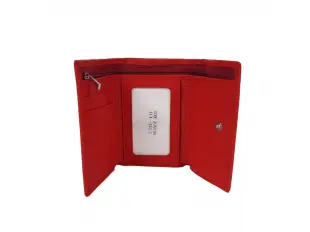 Червено дамско портмоне - Modein