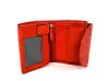 Червено дамско портмоне - ръчна изработка