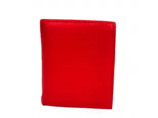 Червено кожено портмоне - удобен модел
