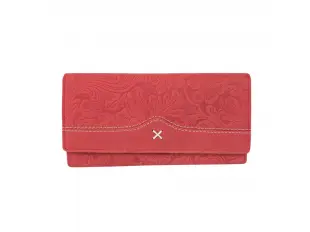 Червено портмоне - ръчна изработка