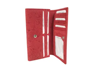 Червено портмоне - ръчна изработка