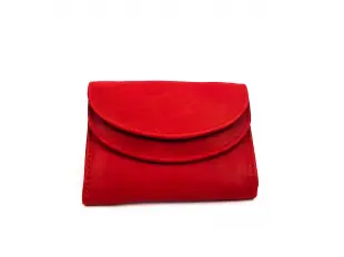 Червено средно портмоне