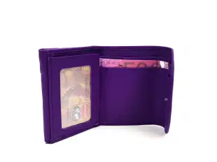 Дамско средно портмоне лилаво