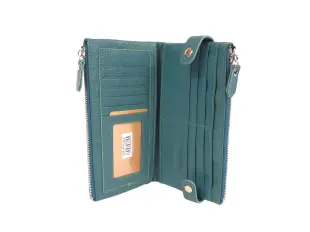 Маслено зелено дамско портмоне - Galies