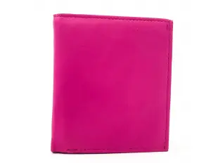 Розово удобно портмоне - кожа