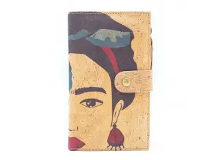 Дамско портмоне от корк - Frida Kohlo