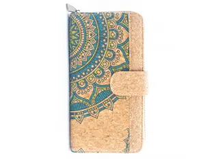 Голямо корково портмоне - Esmalda