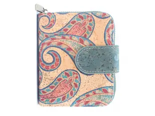 Малко корково портмоне - Кони