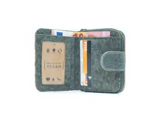 Малко корково портмоне - Кони