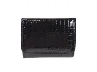 Черно лачено портмоне - Malia Черно лачено портмоне - Malia