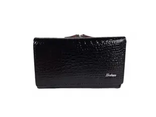 Черно средно лачено портмоне Черно средно лачено портмоне