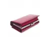 Червено дамско портмоне лак естествена кожа Червено дамско портмоне лак естествена кожа