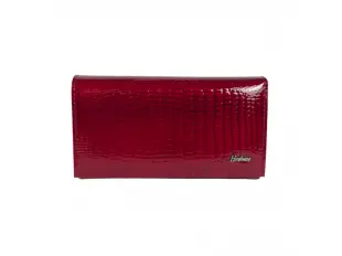 Червено дамско портмоне - Laz