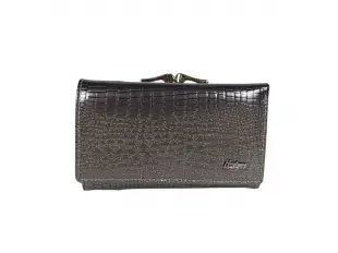 Сребристо средно дамско портмоне