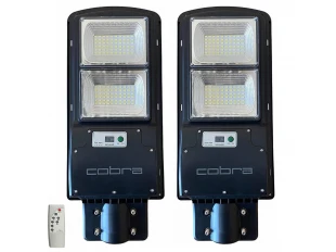 2бр. УЛИЧНА СОЛАРНА ЛАМПА JMK COBRA 250W