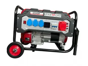 Трифазен четиритактов генератор за ток с дисплей 4.5kW - Агрегат KraftRoyal Трифазен четиритактов генератор за ток с дисплей 4.5kW - Агрегат KraftRoyal