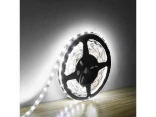 Диодна лента в СТУДЕНО бяло с ГОЛЕМИ диоди, 300бр.