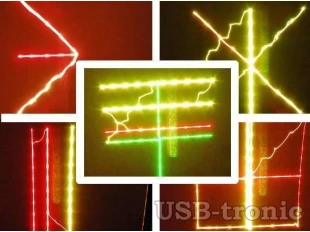 Дискотечен двуцветен лазерен LSS031