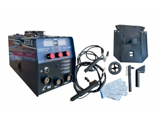 Инверторен електрожен 400А с телоподаващо 3в1 KraftMaster + соларна маска + ролка тел