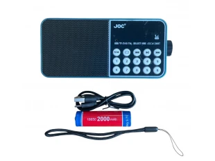 Портативно радио JOC 6128BT - Bluetooth, FM радио, МP3 плеър, USB и SD card