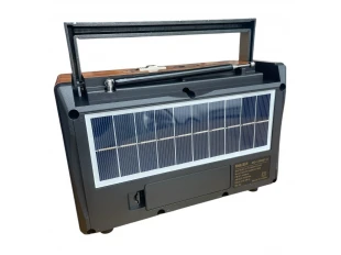 Портативно соларно радио MEIER MD-1306BT-S - Bluetooth, FM радио, МP3 плеър, USB и SD card