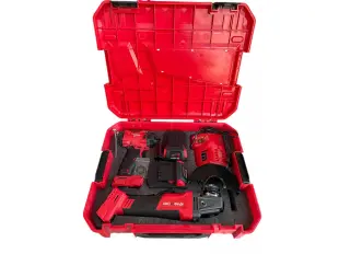 Акумулаторен ъглошлайф и гайковер с 2 броя батерии 36V 8Ah и зарядно KraftRoyal