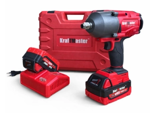 Акумулаторен гайковерт KraftMaster 36V 8Ah + 25 части - подобен продукт