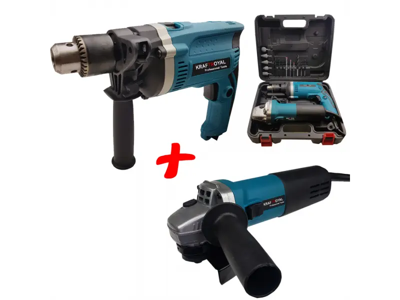 Ъглошлайф и бормашина KraftRoyal 1100W Ъглошлайф и бормашина KraftRoyal 1100W