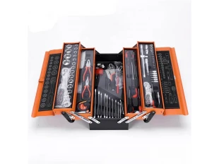 Сгъваем метален куфар с инструменти 86 части KraftRoyal