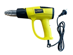 Пистолет за горещ въздух жълт 2000w