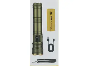 LED  Трицветен фенер COBA CB-G905