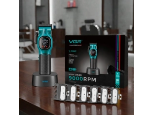 Професионална машинка за подстригване VGR V-886C - Зелен