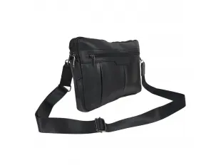 Черна мъжка чанта - Lende