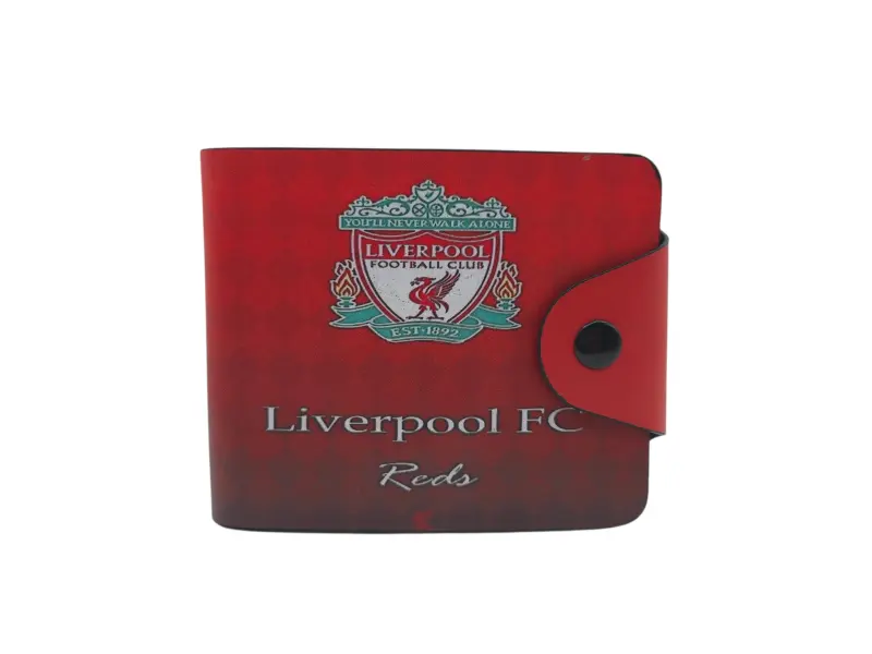 Червен мъжки портфейл - Liverpool Червен мъжки портфейл - Liverpool