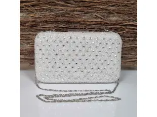 Блестяща бяла чанта - Betani