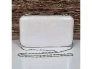 Блестяща бяла чанта - Betani