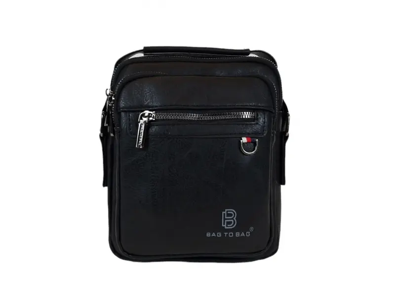 Черна мъжка чанта - Zeron Черна мъжка чанта - Zeron